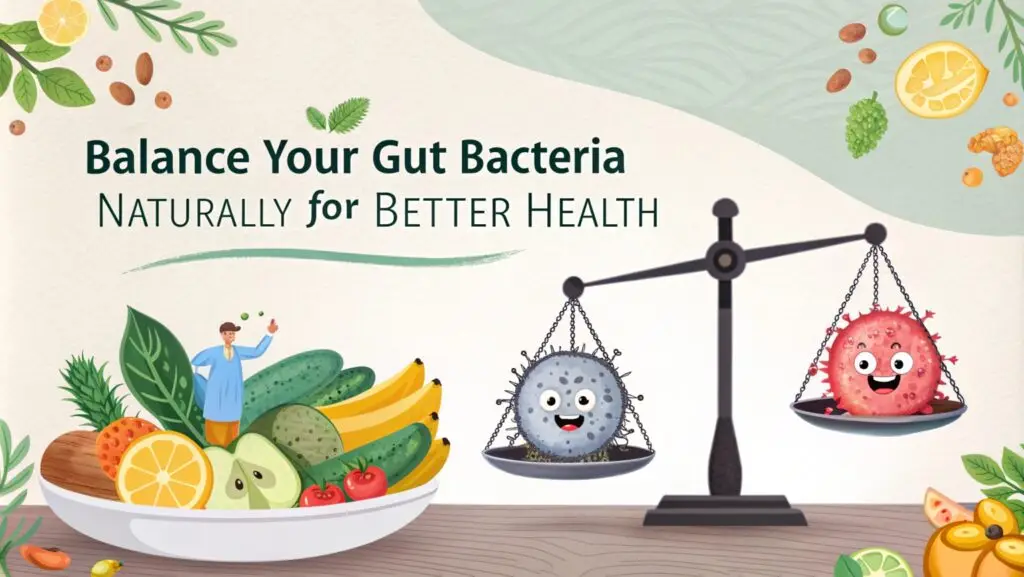 Balance Your Gut Bacteria Naturally for Better Health